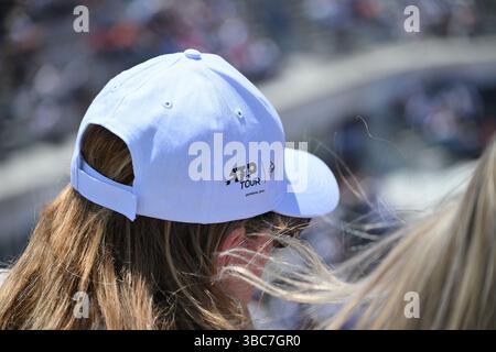 Rome, Italie. 18 mai 2025, Foro Italico, Rome, Italie ; ATP 1000 Tennis Masters Rome ; une casquette avec le logo ATP crédit : Roberto Ramaccia/Alamy Live News Banque D'Images