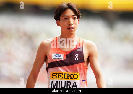 Ryuji Miura, 18 MAI 2025 - Athlétisme : World Athletics Continental Tour Seiko Golden Grand Prix à Tokyo finale masculine de Steeplechase 3000m au stade national de Tokyo, Japon. (Photo AFLO SPORT) Banque D'Images