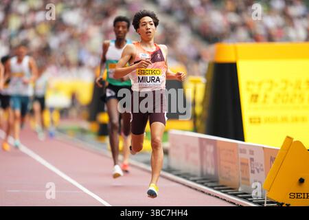 Ryuji Miura, 18 MAI 2025 - Athlétisme : World Athletics Continental Tour Seiko Golden Grand Prix à Tokyo finale masculine de Steeplechase 3000m au stade national de Tokyo, Japon. (Photo AFLO SPORT) Banque D'Images