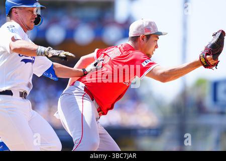 Yusei Kikuchi (Angels) 18 mai 2025 - Baseball : match de saison régulière de la MLB entre les Los Angeles Dodgers et les Los Angeles Angels au Dodger Stadium en Californie, aux États-Unis. Crédit : Creative 2/AFLO/Alamy Live News Banque D'Images
