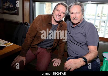 Rene Steinke und Helmut Zierl beim 14. Hamburger Hafen Talk im Blockbräu. Hambourg, 18.05.2025 *** René Steinke et Helmut Zierl lors de la 14 Hamburger Hafen Talk à Blockbräu Hamburg, 18 05 2025 Foto :xgbrcix/xFuturexImagex hafentalk 5508 Banque D'Images