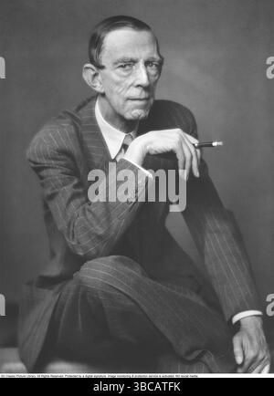 Le prince Guillaume (1884-1965) était un prince suédois et duc de Södermanland. Il était le fils du roi Gustave V et de la reine Victoria. En 1908, il épouse la Grande-Duchesse Maria Pavlovna, cousine du tsar Nicolas II de Russie. Cependant, leur mariage fut profondément malheureux et se termina par un divorce en 1914. Ensemble, ils ont un fils, Lennart, né en 1909. Banque D'Images