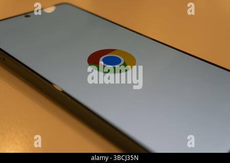 Concept de services Google. Bakou, Azerbaïdjan. 18.05.2025. Banque D'Images