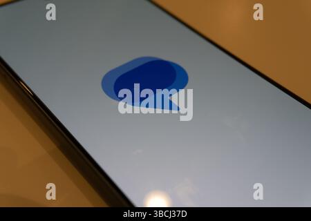 Concept de services Google. Bakou, Azerbaïdjan. 18.05.2025. Banque D'Images