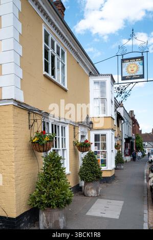 Dedham High Street Banque D'Images
