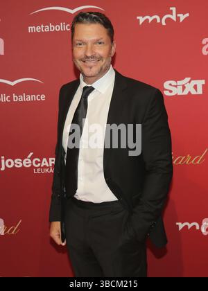L'acteur Hardy Krueger jr. Au 25e Gala José Carreras, le 12 décembre 2019 à Leipzig Banque D'Images