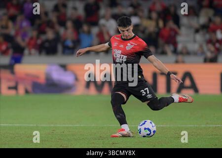 Curitiba, Brésil. 20 mai 2025. Esquivel pendant Athletico et Brusque. Match valable pour la 3ème phase de la Copa do Brasil 2025. Stade Mario Celso Petraglia à Curitiba, Paraná. Crédit : Reinaldo Reginato/FotoArena/Alamy Live News Banque D'Images
