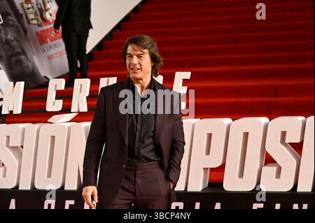 Mexico, Mexique. 20 mai 2025. L'acteur Tom Cruise assiste au tapis rouge pour Mission : impossible - The final Reckoning Mexico City film Premiere à Auditorio Nacional. Le 20 mai 2025 à Mexico, Mexique. (Photo de Carlos Tischler/ Eyepix/Sipa USA) crédit : Sipa USA/Alamy Live News Banque D'Images