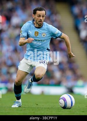 Manchester, Royaume-Uni. 20 mai 2025. Bernardo Silva de Manchester City lors du match Manchester City vs AFC Bournemouth premier League au stade Etihad de Manchester. Le crédit photo devrait se lire : Andrew Yates/Sportimage crédit : Sportimage Ltd/Alamy Live News Banque D'Images