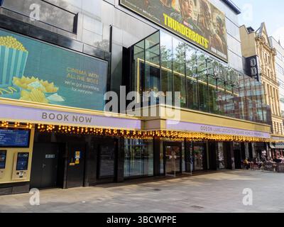 Cinéma Odeon luxe Leicester Square, Westminster, Londres, Royaume-Uni Banque D'Images