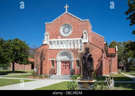 Bay : Louis, Mississippi - composé Augustine Seminary. Fondée en 1920, elle a éduqué la plupart des hommes noirs qui sont devenus prêtres pendant l'ère Jim Crow de Banque D'Images