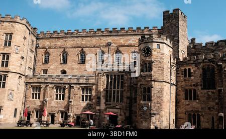 Château de Durham, maintenant Hébergement étudiant en Angleterre du Nord-Est Banque D'Images