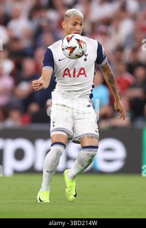 Bilbao, Espagne. 21 mai 2025. Richarlison de Tottenham lors de la finale de Tottenham Hotspur vs Manchester United UEFA Europa League à San Mames, Bilbao. Le crédit photo devrait se lire comme suit : David Klein/Sportimage crédit : Sportimage Ltd/Alamy Live News Banque D'Images