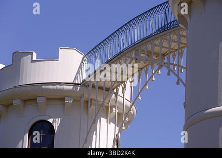 Berlin, Allemagne. 21 mai 2025. 5/21/2025 Berlin-Zehlendorf : entièrement rénové. Le château sur Peacock Island (photo de Simone Kuhlmey/Pacific Press/Sipa USA) crédit : Sipa USA/Alamy Live News Banque D'Images