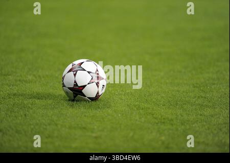Adidas finale, football officiel de l'UEFA Champions League Banque D'Images