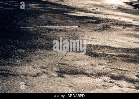 Vol de Ushuaia à El Calafate. Patagonie, Argentine Banque D'Images