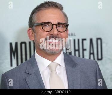 New York, New York, États-Unis. 22 mai 2025. Steve Carell assiste à la première de « Mountainhead » au MOMA à New York. Crédit : Greg Allen/Alamy Live News. Banque D'Images