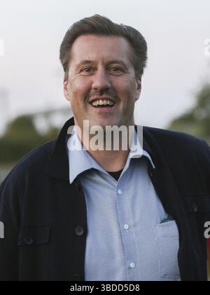 Président Karsten Kraecker FSV Schoeningen 2011 dans le match caritatif contre le 1er FC Magdeburg le 21/09/2022 Eilsleben, Président Karsten Kraecker FSV Banque D'Images