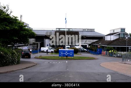 Conquest NHS Hospital, la crête, hastings Town, East sussex, uk Banque D'Images