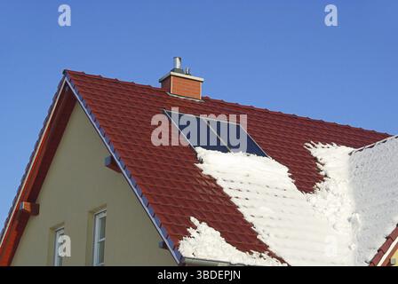 Centrale solaire, centrale solaire Banque D'Images