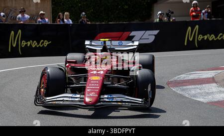 Monaco, Principauté de Monaco. 24 mai 2025. Pranctice 3 et qualifications, Championnat de formule 1 à Monaco, Principauté de Monaco, 24 mai 2025 crédit : Agence photo indépendante/Alamy Live News Banque D'Images