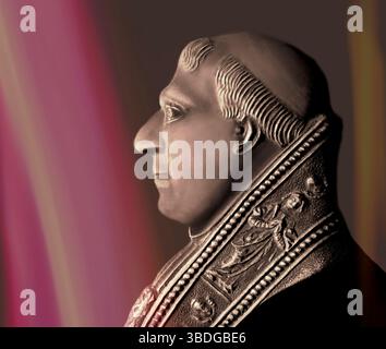 Le pape Alexandre VI, Alessandro VI, Alexandre VI, Alejandro VI, né Roderic Llançol i de Borja, c. 1431 – 1503, souverain des États pontificaux de 1492 jusqu'à sa mort en 1503, édité numériquement Banque D'Images