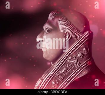 Le pape Alexandre VI, Alessandro VI, Alexandre VI, Alejandro VI, né Roderic Llançol i de Borja, c. 1431 – 1503, souverain des États pontificaux de 1492 jusqu'à sa mort en 1503, édité numériquement Banque D'Images