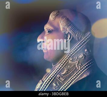 Le pape Alexandre VI, Alessandro VI, Alexandre VI, Alejandro VI, né Roderic Llançol i de Borja, c. 1431 – 1503, souverain des États pontificaux de 1492 jusqu'à sa mort en 1503, édité numériquement Banque D'Images