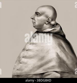 Le pape Alexandre VI, Alessandro VI, Alexandre VI, Alejandro VI, né Roderic Llançol i de Borja, c. 1431 – 1503, souverain des États pontificaux de 1492 jusqu'à sa mort en 1503, édité numériquement Banque D'Images