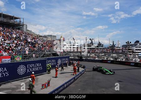 23.05.2025, circuit de Monaco, Monte Carlo, Grand Prix de formule 1 Monaco 2025, photo : Gabriel Bortoleto (BRA), piquet F1 Team Kick Sauber Banque D'Images