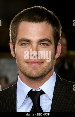 Chris Pine à la première de "Just My Luck" à Los Angeles, qui s'est tenue au Théâtre national de Westwood, USA, le 9 mai 2006. Banque D'Images