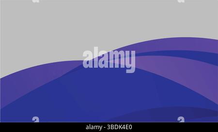 vecteur, orange, vague, abstrait, courbe, lignes, moderne, minimal, arrière-plan, illustration, créatif, design, art, numérique, dégradé, lisse, élégant, e. Illustration de Vecteur