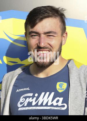 Jannik Kohlbacher Rhein-Neckar Loewen HBL DKB Handball Bundesliga saison 2018-19, Jannik Kohlbacher Rhei Banque D'Images