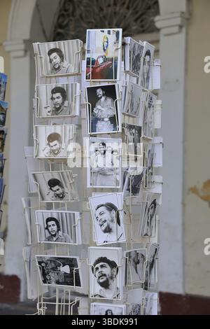 Cartes postales Che Guevara, Parque Jose Marti, Cienfuegos, souvenir, souvenir, Cuba, Amérique centrale Banque D'Images