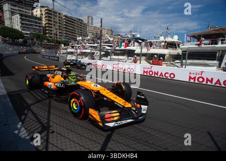 Monaco, Principauté de Monaco. 24 mai 2025. Pranctice 3 et qualifications, Championnat de formule 1 à Monaco, Principauté de Monaco, 24 mai 2025 crédit : Agence photo indépendante/Alamy Live News Banque D'Images