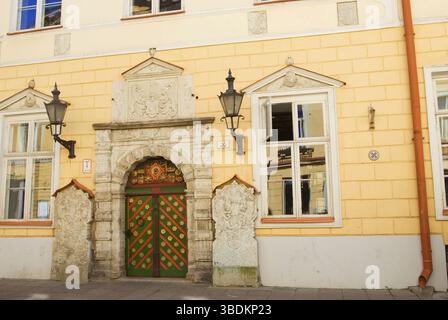 Blackheads' House, Blackheads' Meeting House, Blackheads, Melngalvju Names, Tallinn, Estonie, Europe Banque D'Images