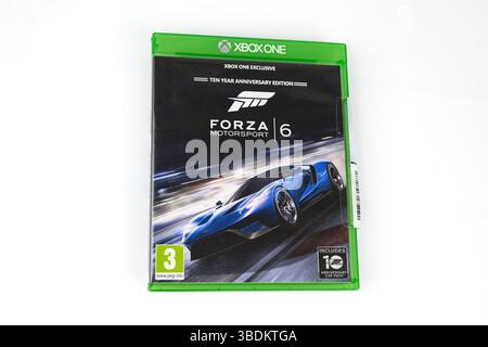 Jeu vidéo Forza Motorsport 6 sur Xbox One – pays de Galles, Royaume-Uni – 17 mai 2025 Banque D'Images