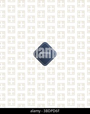 Illustration hexagonale abstraite et sans couture. Arrière-plan Illustration de Vecteur