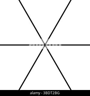 Lignes radiales droites de forme carrée. Rayons centrés noirs isolés sur fond blanc. Rayonnement, explosion ou feu d'artifice. Effet scintillant ou scintillant. Illustration graphique vectorielle. Illustration de Vecteur