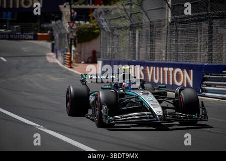 Monaco, Principauté de Monaco. 26 mai 2025. 12, Kimi Antonelli, ITA, Mercedes W16, MERCEDES AMG PETRONAS F1 TEAM crédit : Independent photo Agency/Alamy Live News Banque D'Images