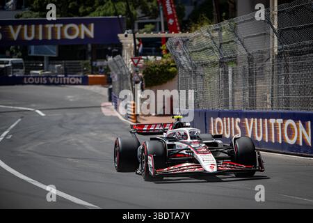 Monaco, Principauté de Monaco. 26 mai 2025. 87, Oliver Bearman, GBR, Haas VF-25, MONEYGRAM HAAS F1 TEAM crédit : Independent photo Agency/Alamy Live News Banque D'Images