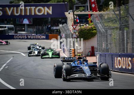 Monaco, Principauté de Monaco. 26 mai 2025. 55, Carlos Sainz, SPA, Williams FW47, ATLASSIAN WILLIAMS RACING Credit : Independent photo Agency/Alamy Live News Banque D'Images