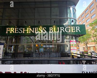 Freshness Burger Restaurant cuisine Banque D'Images