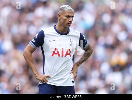 Londres, Royaume-Uni. 25 mai 2025. Richarlison de Tottenham Hotspur lors du match de Tottenham Hotspur vs Brighton et Hove Albion premier League au Tottenham Hotspur Stadium de Londres. Le crédit photo devrait se lire : Paul Terry/Sportimage crédit : Sportimage Ltd/Alamy Live News Banque D'Images