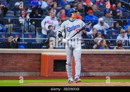 New York, États-Unis. 24 mai 2025. Shohei Ohtani, (Dodgers), 24 mai 2025 - Baseball : match de saison régulière de la MLB entre les mets de New York et les Dodgers de Los Angeles, au Citi Field à New York, aux États-Unis. Crédit : Creative 2/AFLO/Alamy Live News Banque D'Images