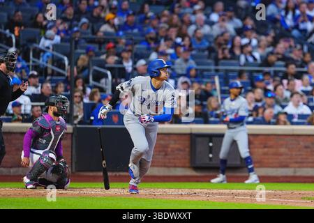 New York, États-Unis. 24 mai 2025. Shohei Ohtani, (Dodgers), 24 mai 2025 - Baseball : match de saison régulière de la MLB entre les mets de New York et les Dodgers de Los Angeles, au Citi Field à New York, aux États-Unis. Crédit : Creative 2/AFLO/Alamy Live News Banque D'Images