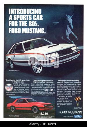 Vintage 'Sports Illustrated' magazine 26 novembre 1979 annonce, États-Unis Banque D'Images