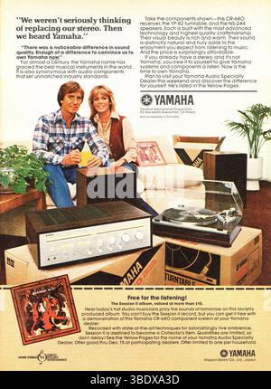 Vintage 'Sports Illustrated' magazine 26 novembre 1979 annonce, États-Unis Banque D'Images