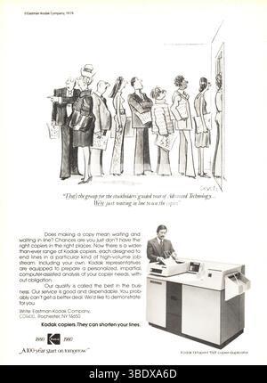 Vintage 'Sports Illustrated' magazine 26 novembre 1979 annonce, États-Unis Banque D'Images