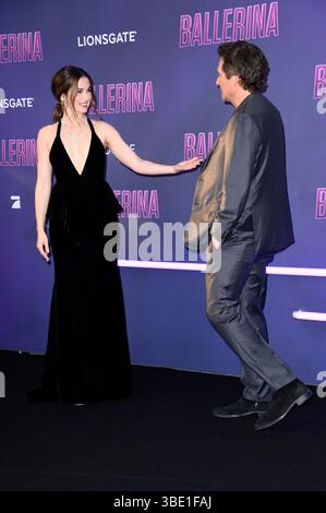 Ana de Armas und Len Wiseman BEI der Premiere des Kinoflims 'from the World of John Wick : Ballerina' im Zoo Palast. Berlin, 26.05.2025 Banque D'Images